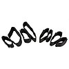 Set 4 Piese Bad Kitty Arm And Leg Restraints Negru Thumb 2