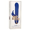 Vibrator Silicone Rotating Rabbit Albastru Thumb 5