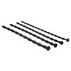 Silicone Spiral Plug Set Advanced Urethral Sounding Negru Thumb 1