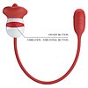 Pretty Love Aliyah – Stimulator Dublu, USB Reîncărcabil Roșu Thumb 2