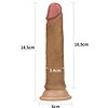 Dildo Nature Penis Strat Dublu Silicon Maro Thumb 4