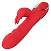 Vibrator Heated Ultra-Soft Rabbit Rosu Thumb 1