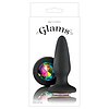 Anal Plug Glams Gem Negru Thumb 1