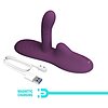 Pretty Love Luka - pad vibrator din silicon ergonomic Mov Thumb 6