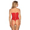 Corset Obsessive Flameria Roșu S-M Thumb 1