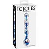 Dildo Sticla Icicles No 8 Transparent Thumb 1