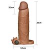 Pleasure X-Tender Extensie Penis +7,6 cm Vibrant Lovetoy Thumb 3