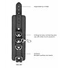 Leather Hand And Legcuffs Negru Thumb 3