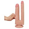 Dildo Dublu Cu Ventuza Skinlike Soft Thumb 2