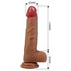 Pretty Love Lisle 20.6cm Dildo Din silicon cu Bază Ventuză Thumb 5