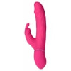 Rabbit Thrill Bunny Vibrator Reîncărcabil, Stimulator Dublu G Roz Thumb 3