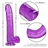 CalExotics size Queen 30,5 cm – Realist cu Ventuză Mov Thumb 3