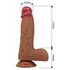 Pretty Love Duvall 19.4cm — Dildo Realist cu Ventuză Thumb 4