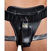 Curea De Castitate Zato Leather Negru Thumb 1