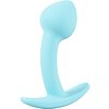 cuties Plug Albastru — Mini Plug silicon 7.1 cm Discret Thumb 2