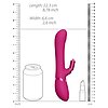 Vibrator Etsu Pulse Wave Punctul G Rabbit And Clitoral Roz Thumb 4