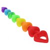 Rainbow Heart Beads Multicolor Thumb 1