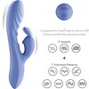 Lovetoy Swirl Vibrator Din silicon, 3+7, Reîncărcabil Mov Thumb 6