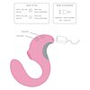 TWIST Vibrator Clitoral Roz — 7 Moduri, Reîncărcabil Thumb 8
