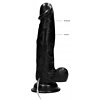 Vibrator Realistic Penis 20cm Negru Thumb 5