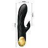 Vibrator Pretty Love Royal Pleasure Negru Thumb 3