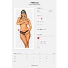 Set Chilot Și Mască Obsessive Firella Negru S-M Thumb 2