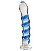 Icicles Hand Blown Glass No 5 Transparent 17.8cm
