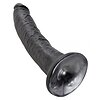 Dildo King Penis 17.8cm Negru Thumb 2