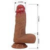 Pretty Love curtis 17.5cm - Dildo din Silicon cu Ventuză Thumb 1
