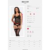 Corset Obsessive 860-COR Negru S-M Thumb 4