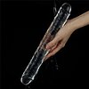 Dildo Dublu 12inch Flawless Transparent Thumb 5