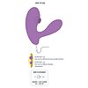 DuoVibe I Vibrator Air Punctul G Mov 9+9 Moduri, Reîncărcabil Thumb 5