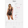 Chemise Obsessive Firella Negru S-M Thumb 2