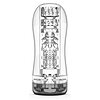 Hero Clear Blast – Stroker cu Vid, Transparent, 18 cm Thumb 1