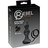 Rebel RC Dop Anal Vibrator cu Inele 10 Moduri Wireless Negru Thumb 7
