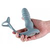 Renegade The Handyman Gray — Vibrator Prostată 14,5 cm, 6 Viteze Gri Thumb 1