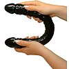 Dildo Dublu Ultra-Dongs Negru Thumb 1