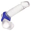 Inel Penis Penis Ball Dual Ring Albastru Thumb 3