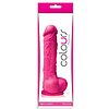 Dildo Cu Ventuza Colours Roz Thumb 1