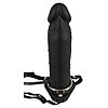 Strap-On Penis And Pump Negru Thumb 1