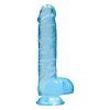 Dildo Shots Realistic Albastru Thumb 5