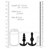 Set Anal Plug NO. 80 Negru Thumb 6