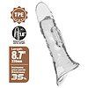 Pretty Love Manșon Penis Din TPE, Extensie Discretă Transparent Thumb 1