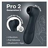Vibrator Clitoridian Satisfyer Pro 2 Generation 3 Negru Thumb 5