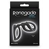 Renegade Boost Black Inel Penis Din silicon Negru Thumb 2