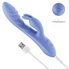 Lovetoy Swirl Vibrator Din silicon, 3+7, Reîncărcabil Mov Thumb 5