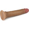 Dildo Realistic 17.8cm Dual Layered Thumb 1