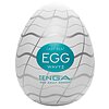 TENGA Egg Wavy II, Compact și Discret cu Textura Ondulată Alb Thumb 3