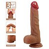 Pretty Love Lisle 20.6cm Dildo Din silicon cu Bază Ventuză Thumb 1