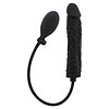Plug Gonflabil 18cm Negru Silicon 100% și Supapă Rapidă